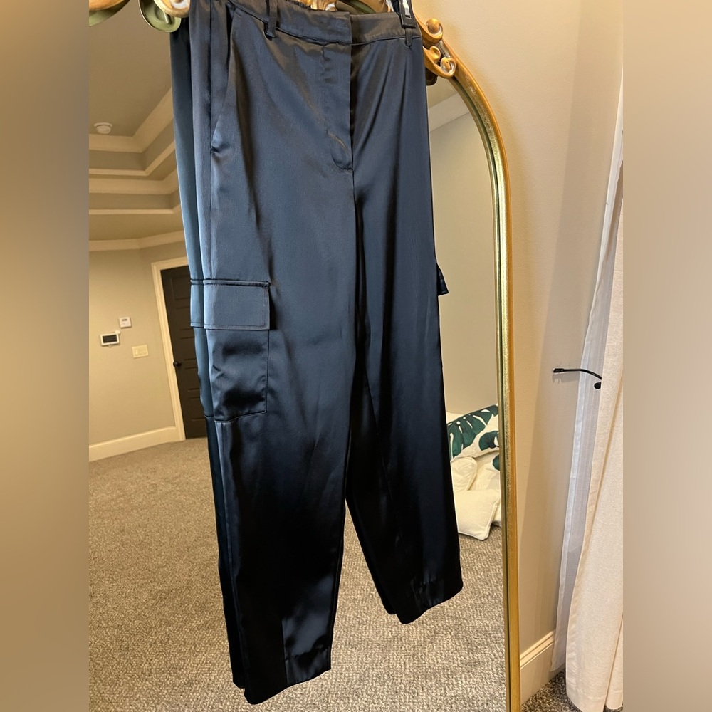 Satin pants